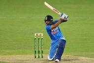 CANBERRA, AUSTRALIA - JANUARY 20:  Virat Kohli of India bats during the Victoria Bitter One Day International match between Australia and India at Manuka Oval on January 20, 2016 in Canberra, Australia.  (Photo by Mark Nolan/Getty Images)